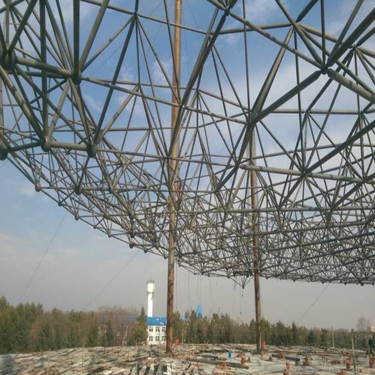 临夏球形网架钢结构施工方案